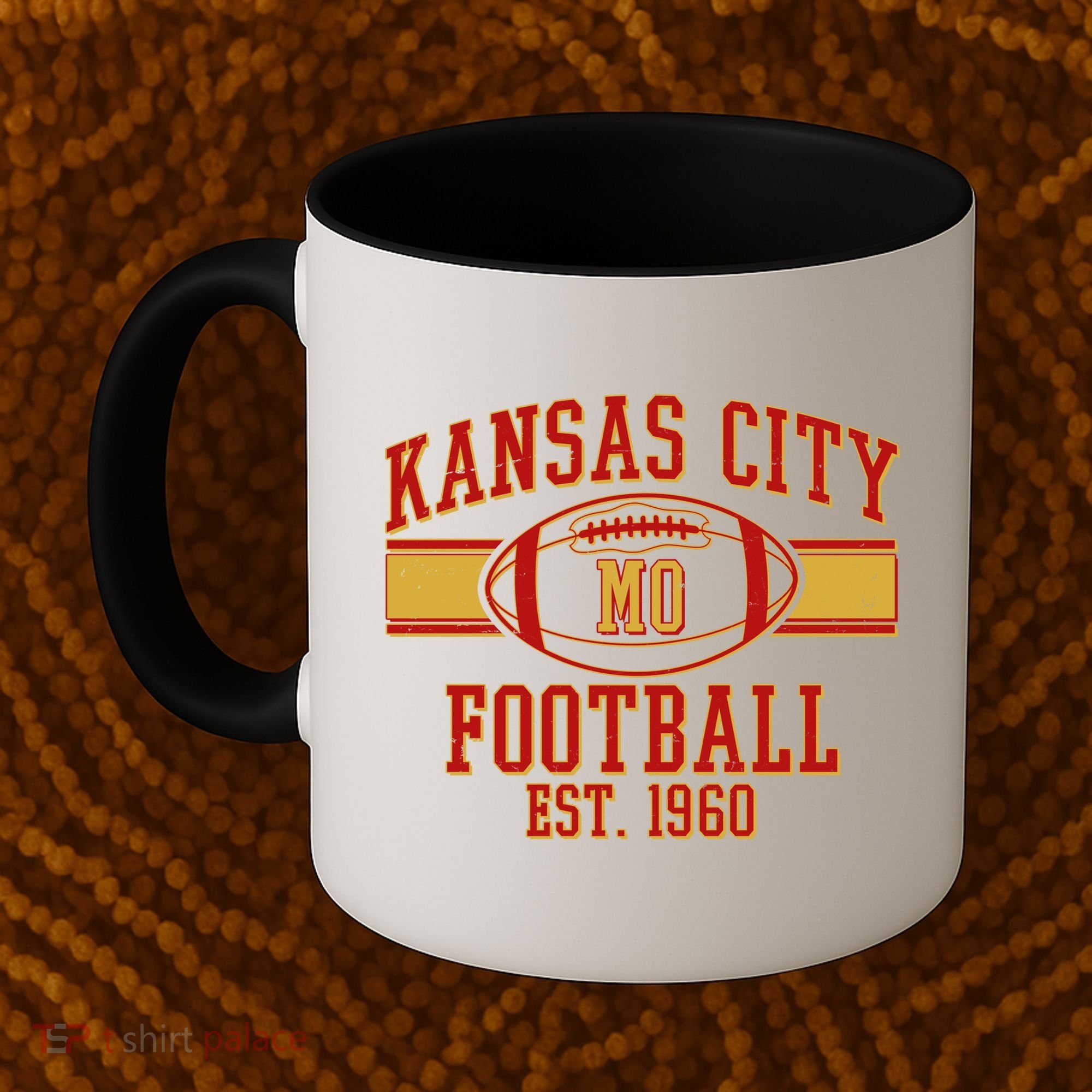 Kansas City MO Football Est 1960 Coffee Mug