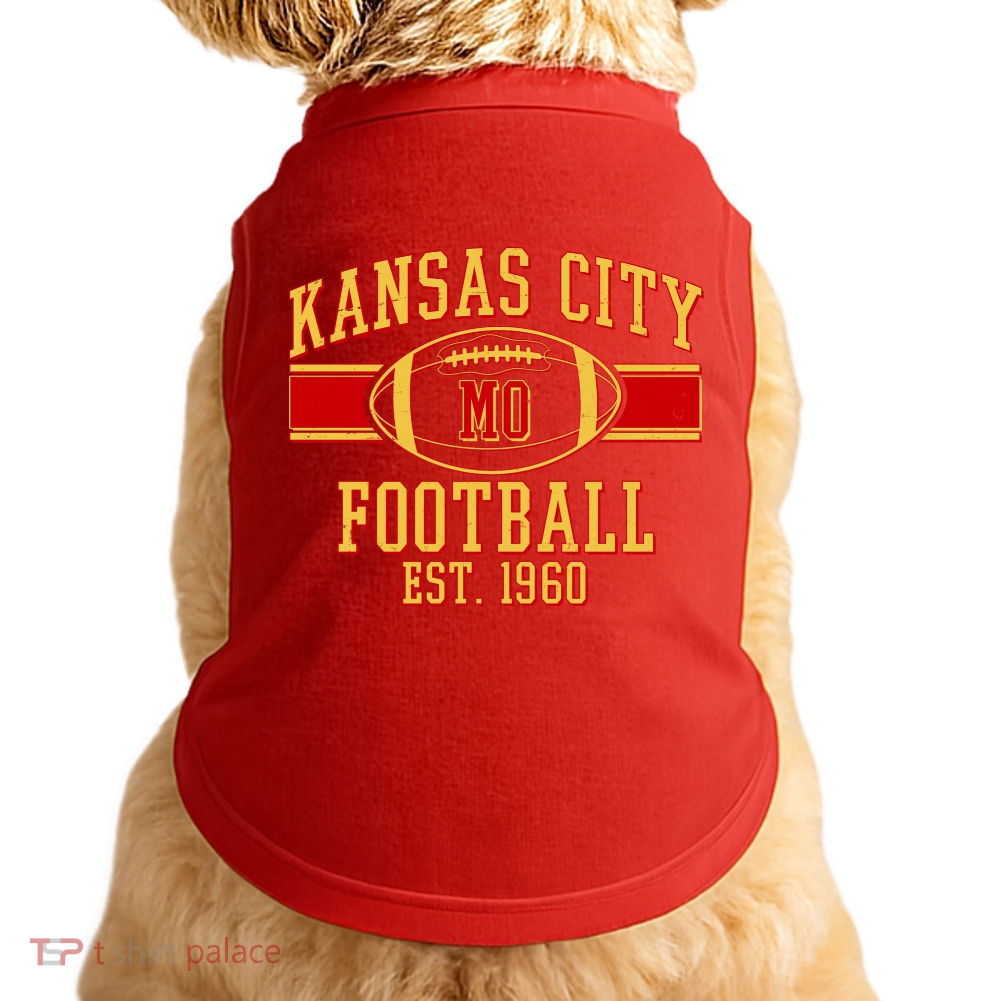 Kansas City MO Football Est 1960 Doggie Tank