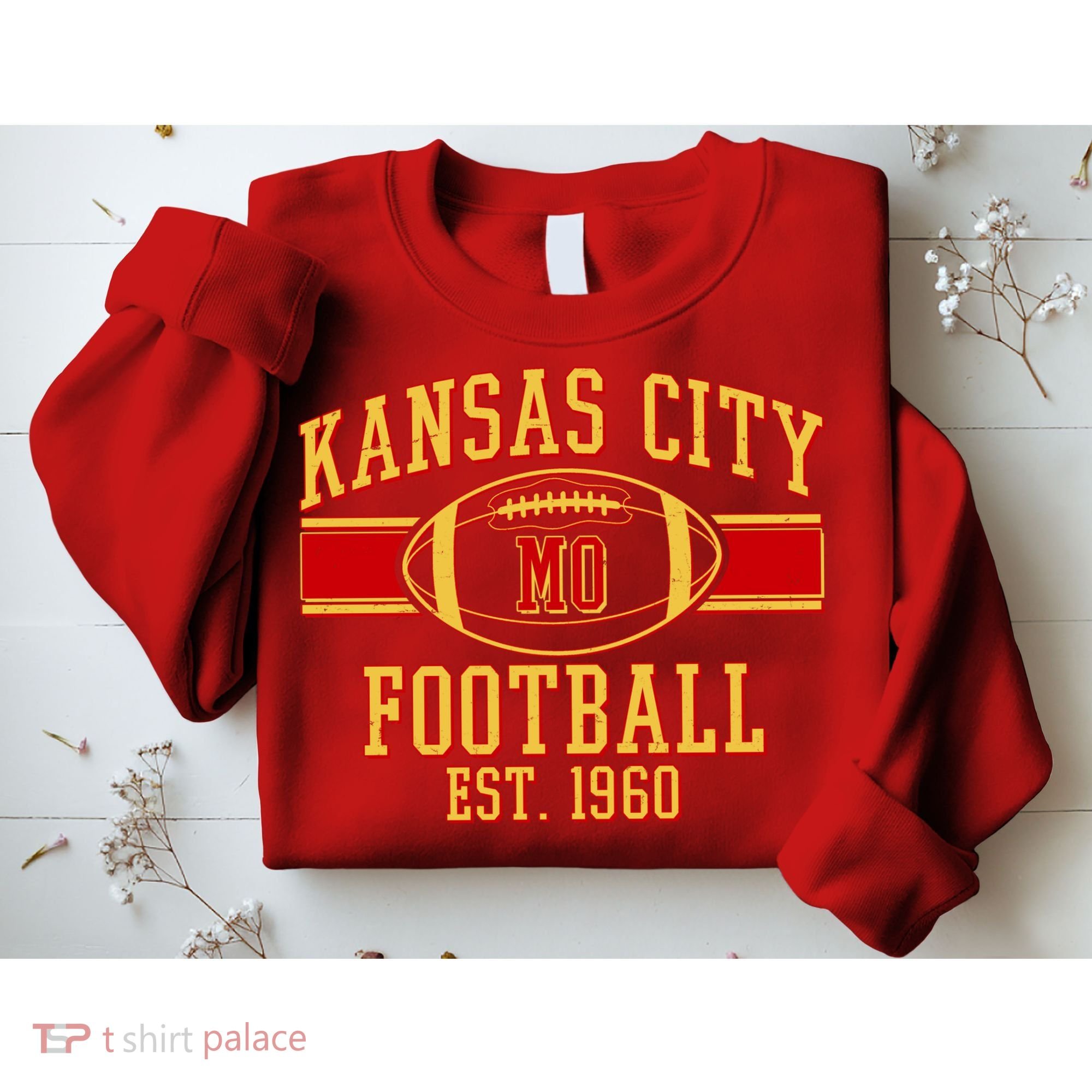 Kansas City MO Football Est 1960 Sweatshirt