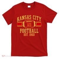 Kansas City MO Football Est 1960 T-Shirt thumb 0