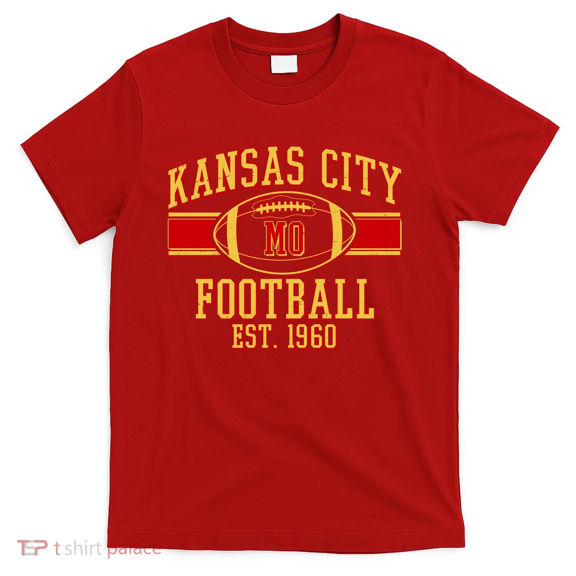 Kansas City MO Football Est 1960 T-Shirt