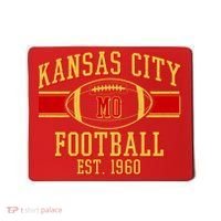 Kansas City MO Football Est 1960 Mousepad thumb 0