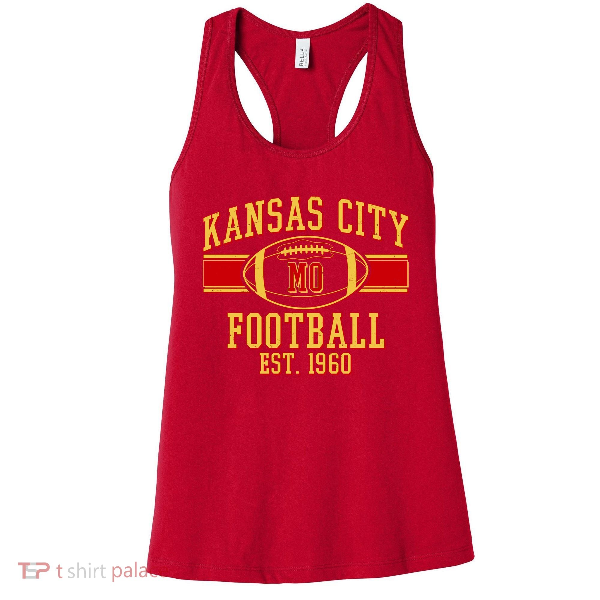 Kansas City MO Football Est 1960 Women's Tank Top