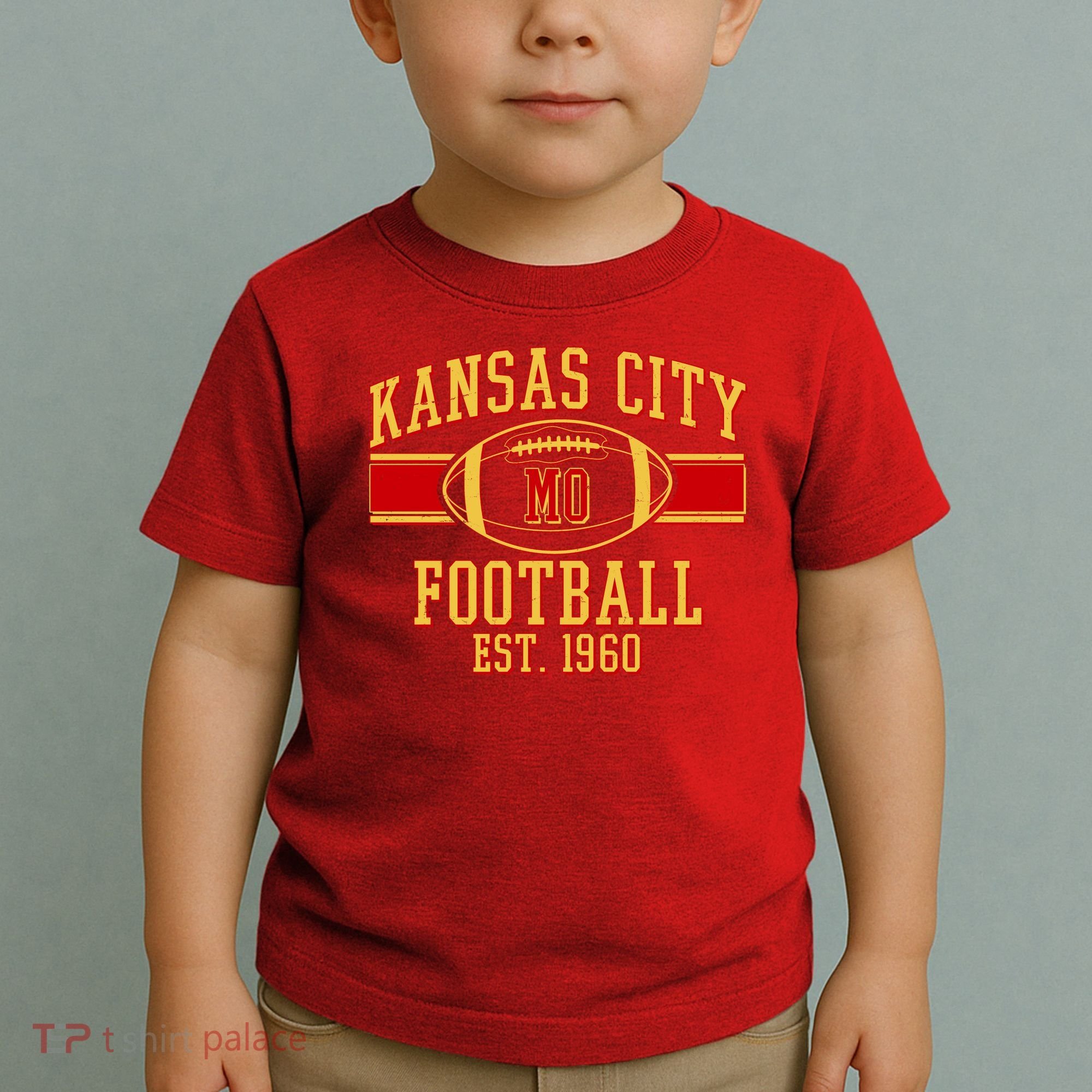 Kansas City MO Football Est 1960 Toddler T-Shirt