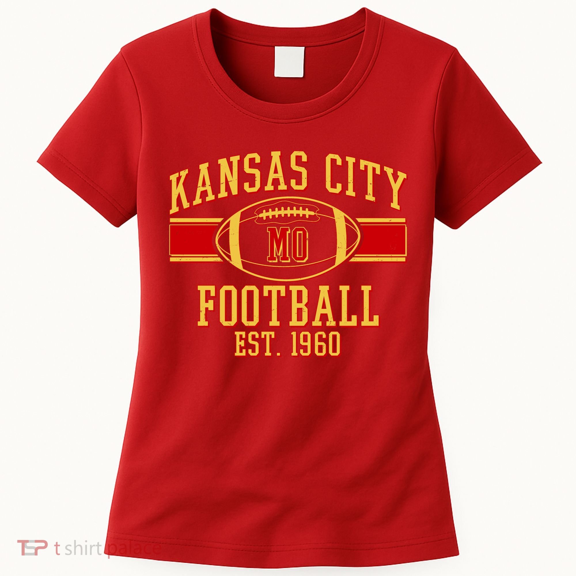 Kansas City MO Football Est 1960 Women's T-Shirt