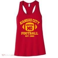 Kansas City MO KC Fooball Mahomes Fan Women's Tank Top thumb 0