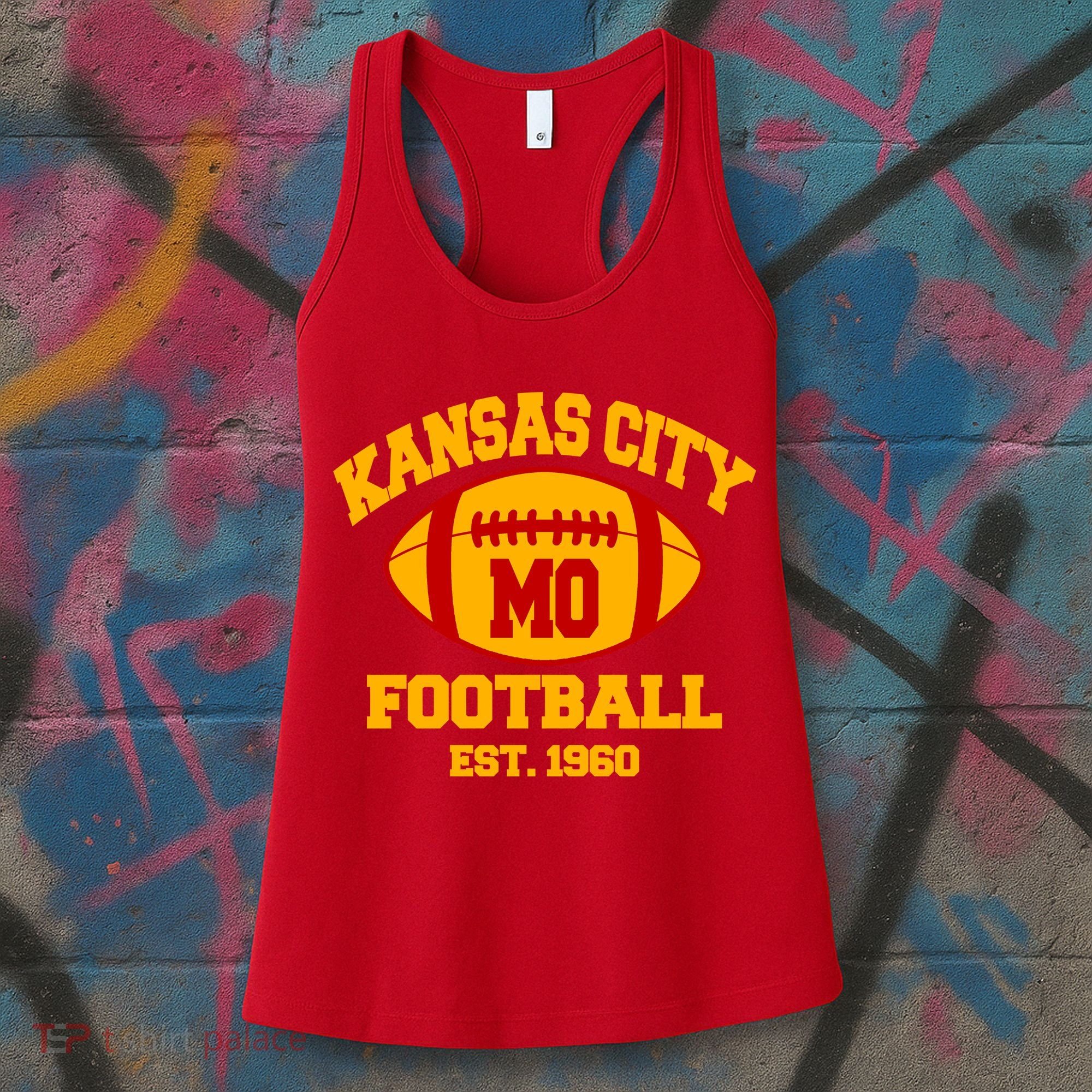 Kansas City MO KC Fooball Mahomes Fan Women's Tank Top