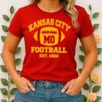 Kansas City MO KC Fooball Mahomes Fan Women's T-Shirt thumb 2
