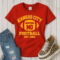 Kansas City MO KC Fooball Mahomes Fan Women's T-Shirt thumb 3