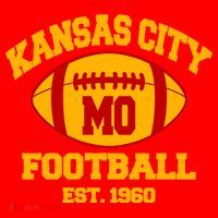 Kansas City MO KC Fooball Mahomes Fan Kids Long Sleeve Shirt thumb 2