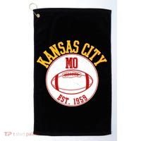 Kansas City MO KC Football EST 1959 Emblem Golf Towel thumb 0