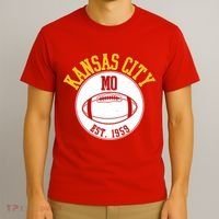 Kansas City MO KC Football EST 1959 Emblem T-Shirt thumb 3
