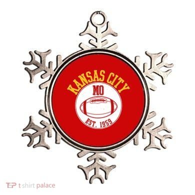 Kansas City MO KC Football EST 1959 Emblem Ornament