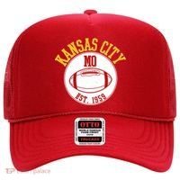 Kansas City MO KC Football EST 1959 Emblem Hat thumb 0