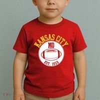 Kansas City MO KC Football EST 1959 Emblem Toddler T-Shirt thumb 2