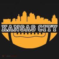 Kansas City Skyline Football Women's Hoodie thumb 2