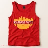 Kansas City Skyline Football Tank Top thumb 2
