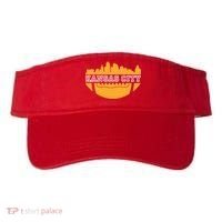 Kansas City Skyline Football Visor thumb 0