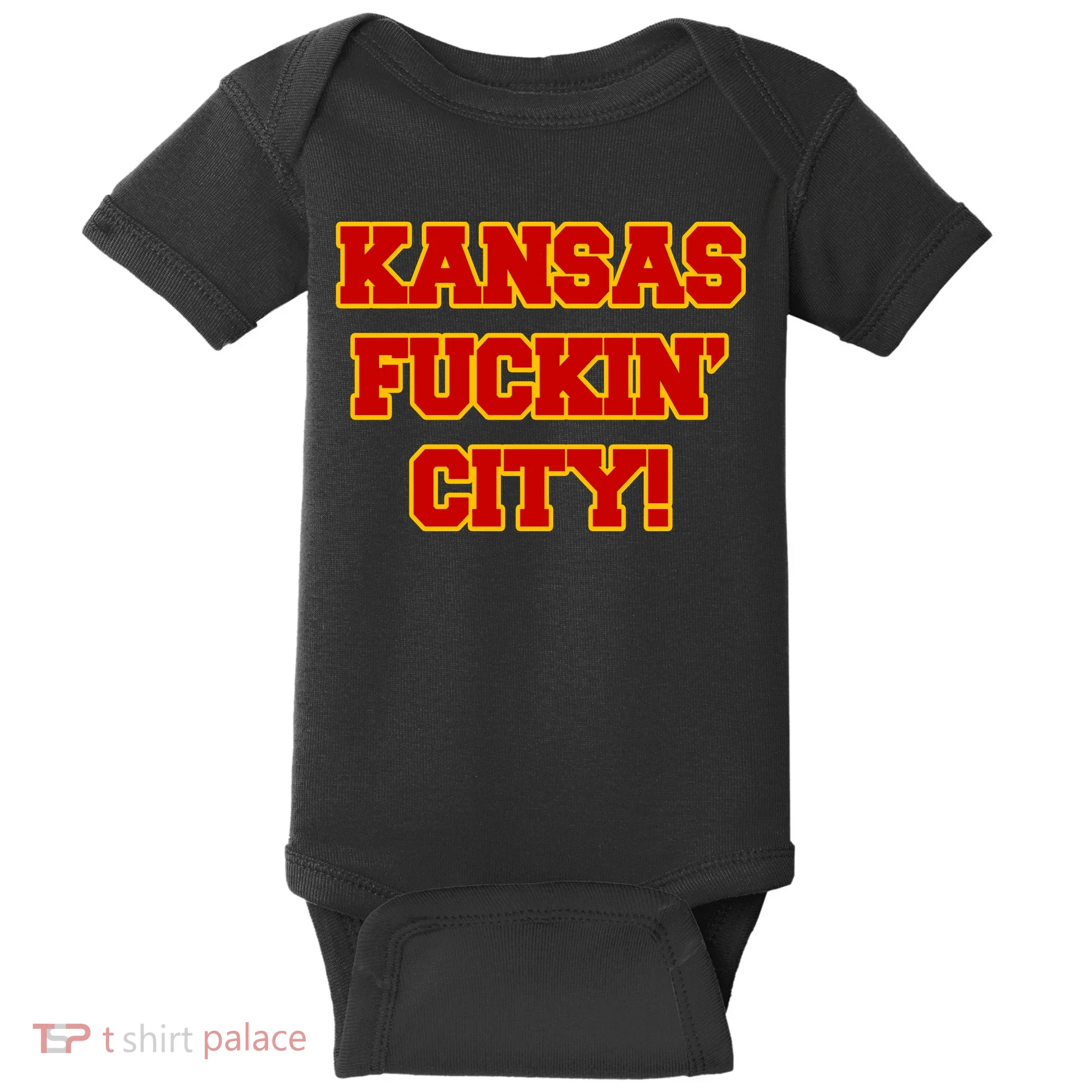 Kansas Fuckin City Baby Bodysuit