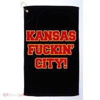 Kansas Fuckin City Golf Towel thumb 0