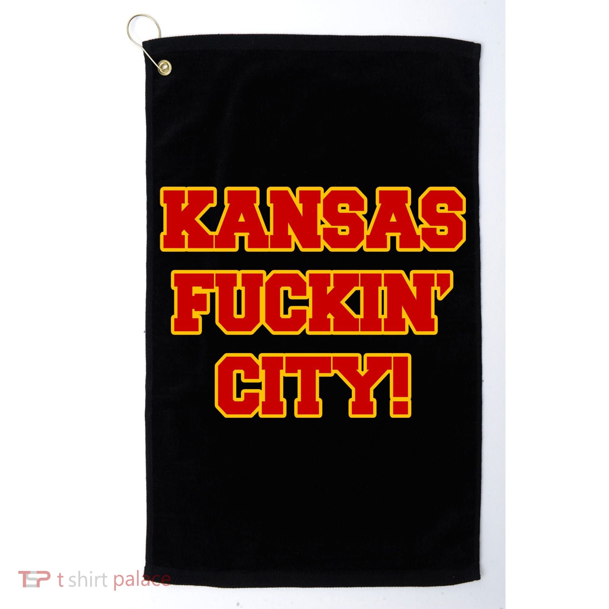 Kansas Fuckin City Golf Towel
