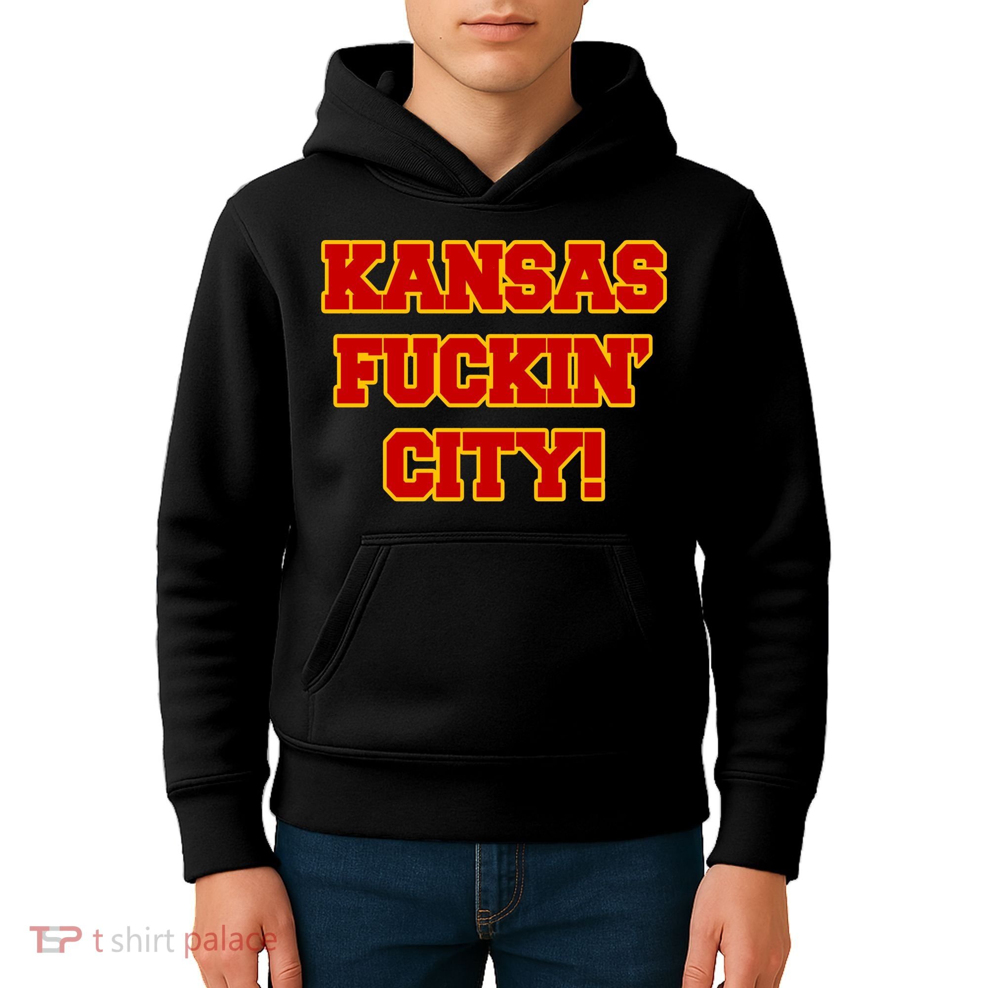 Kansas Fuckin City Kids Hoodie