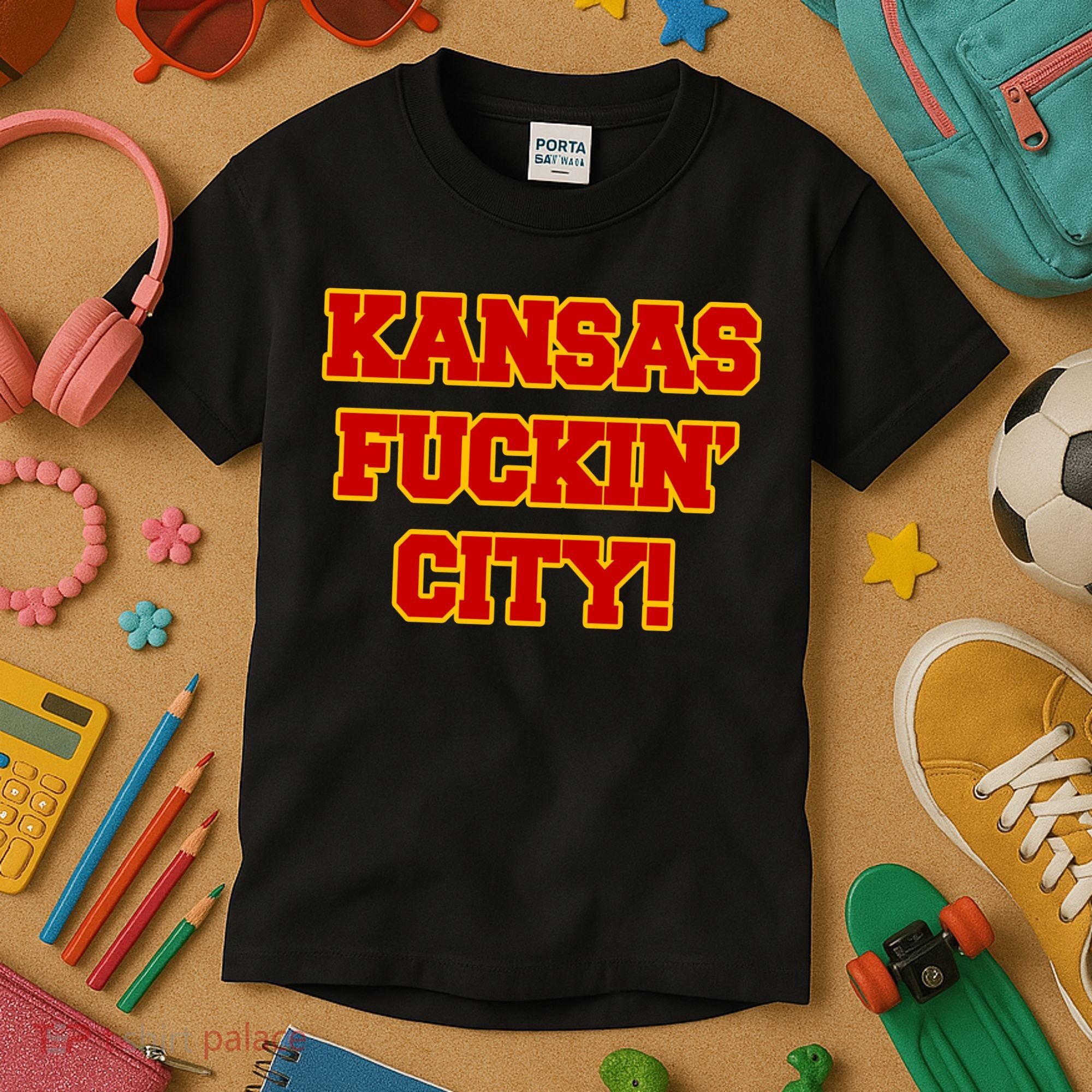 Kansas Fuckin City Kids T-Shirt