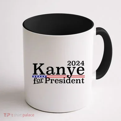 Kanye 2024 For President Coffee Mug back