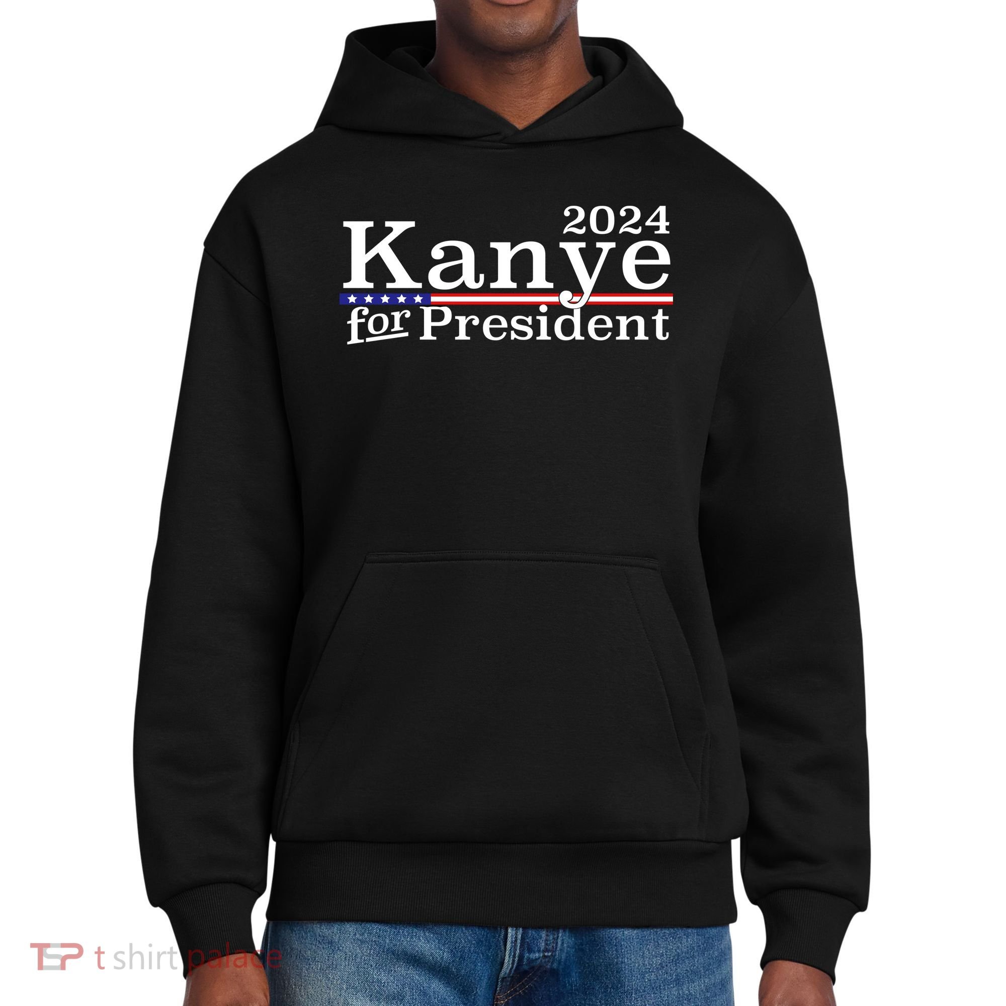 Kanye 2024 For President District V.I.T. Heavyweight Hoodie