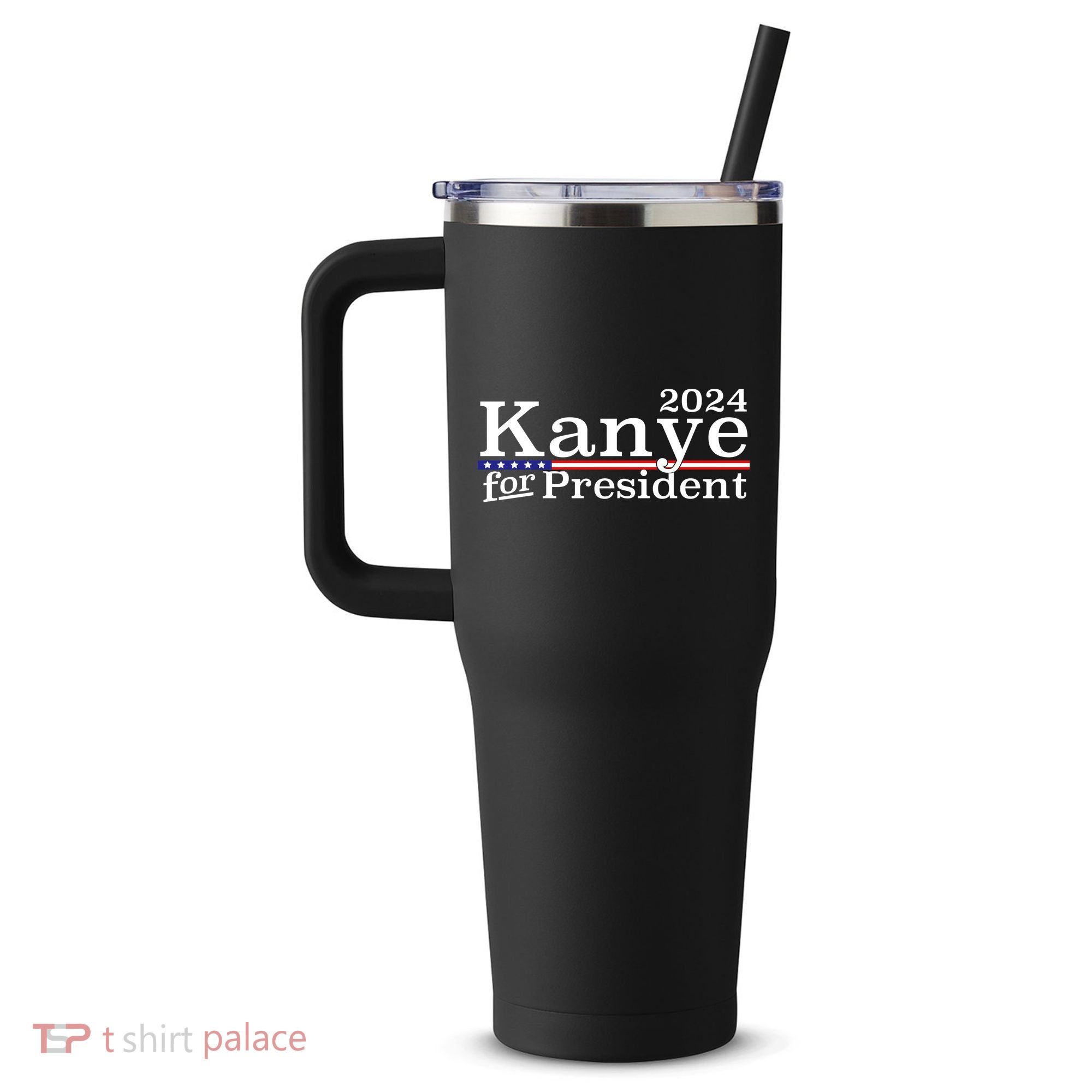 Kanye 2024 For President 40oz Vacuum Insulated Stainless Steel Travel Tumbler