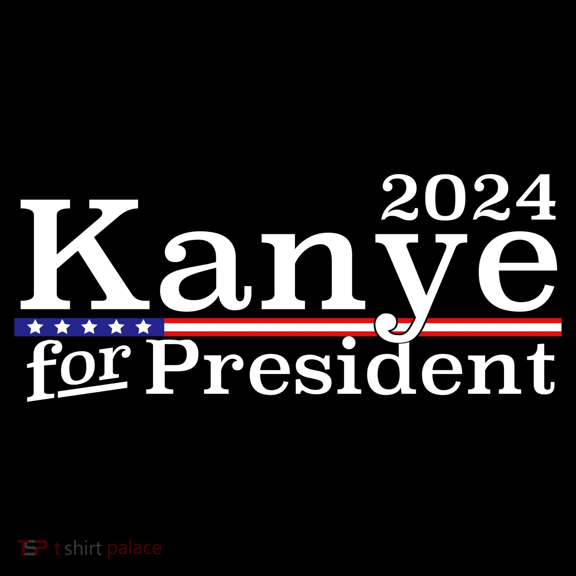 Kanye 2024 For President Ornament