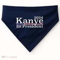 Kanye 2024 For President USA-Made Doggie Bandana thumb 0