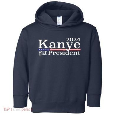 Kanye 2024 For President Toddler Hoodie