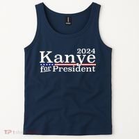 Kanye 2024 For President Tank Top thumb 2