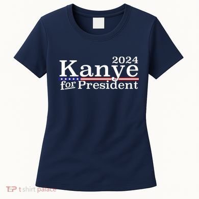 Kanye 2024 For President Women's T-Shirt