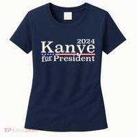 Kanye 2024 For President Women's T-Shirt thumb 0