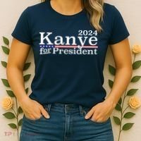Kanye 2024 For President Women's T-Shirt thumb 2