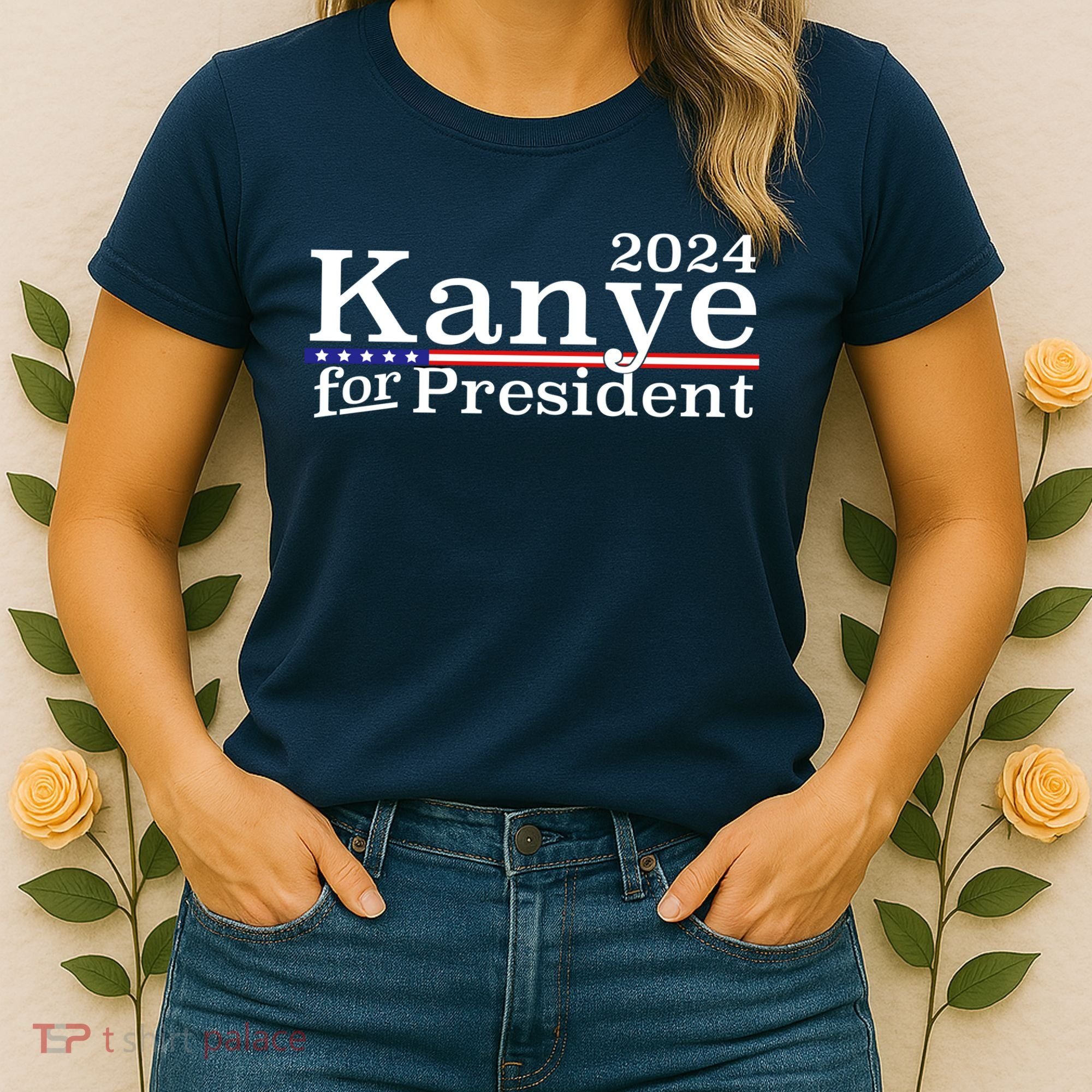 Kanye 2024 For President Women's T-Shirt