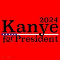 Kanye 2024 For President Santa Hat thumb 1