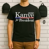 Kanye For President 2020 T-Shirt thumb 6
