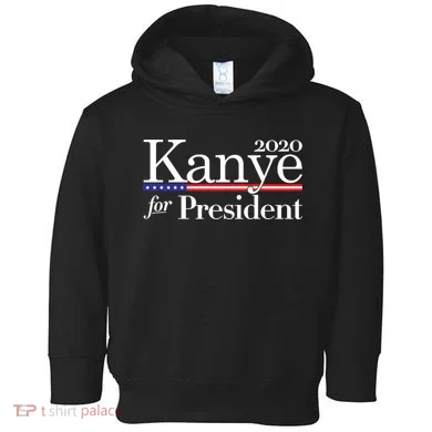 Kanye For President 2020 Toddler Hoodie