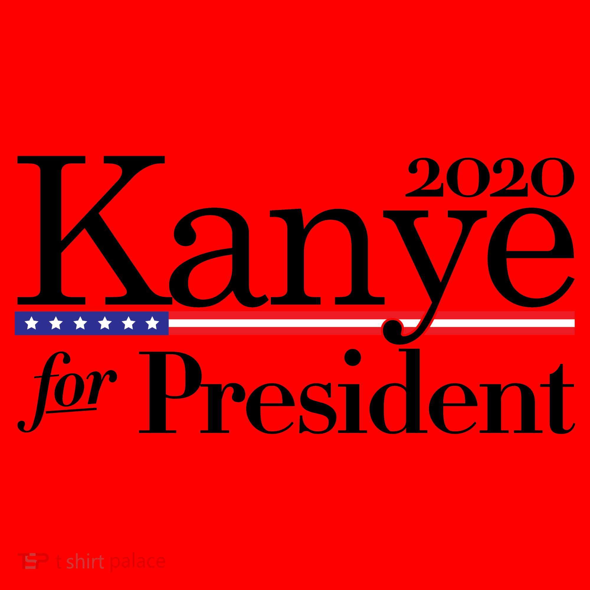 Kanye For President 2020 Santa Hat