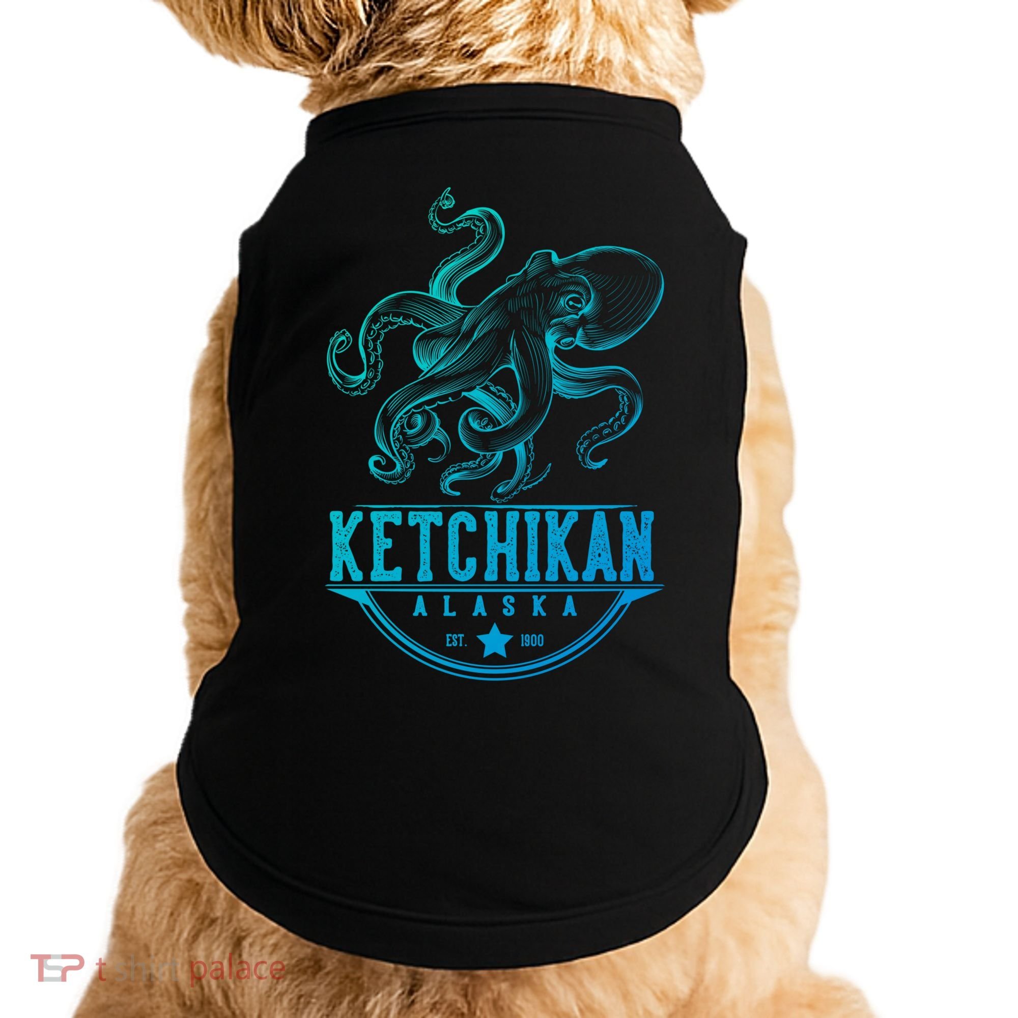 Ketchikan Alaska Octopus Vacation And Cruise Gift Doggie Tank