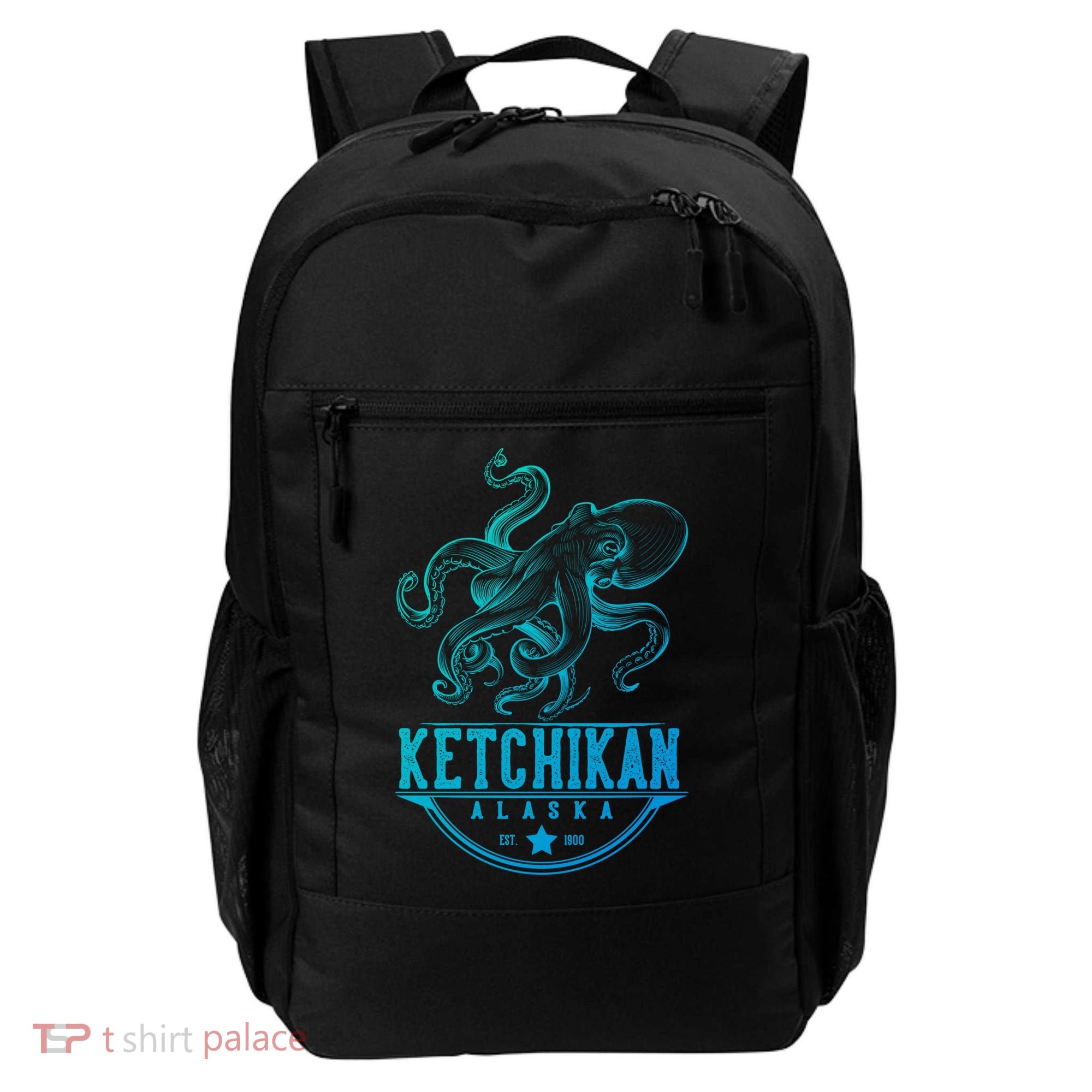 Ketchikan Alaska Octopus Vacation And Cruise Gift Backpack