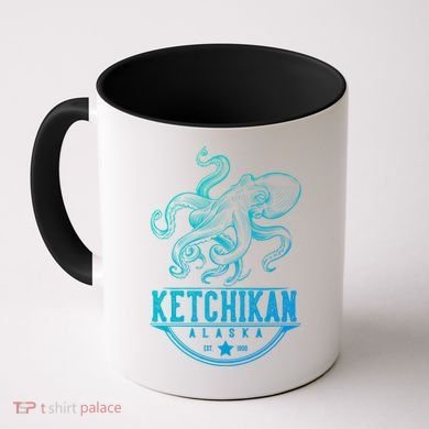 Ketchikan Alaska Octopus Vacation And Cruise Gift Coffee Mug