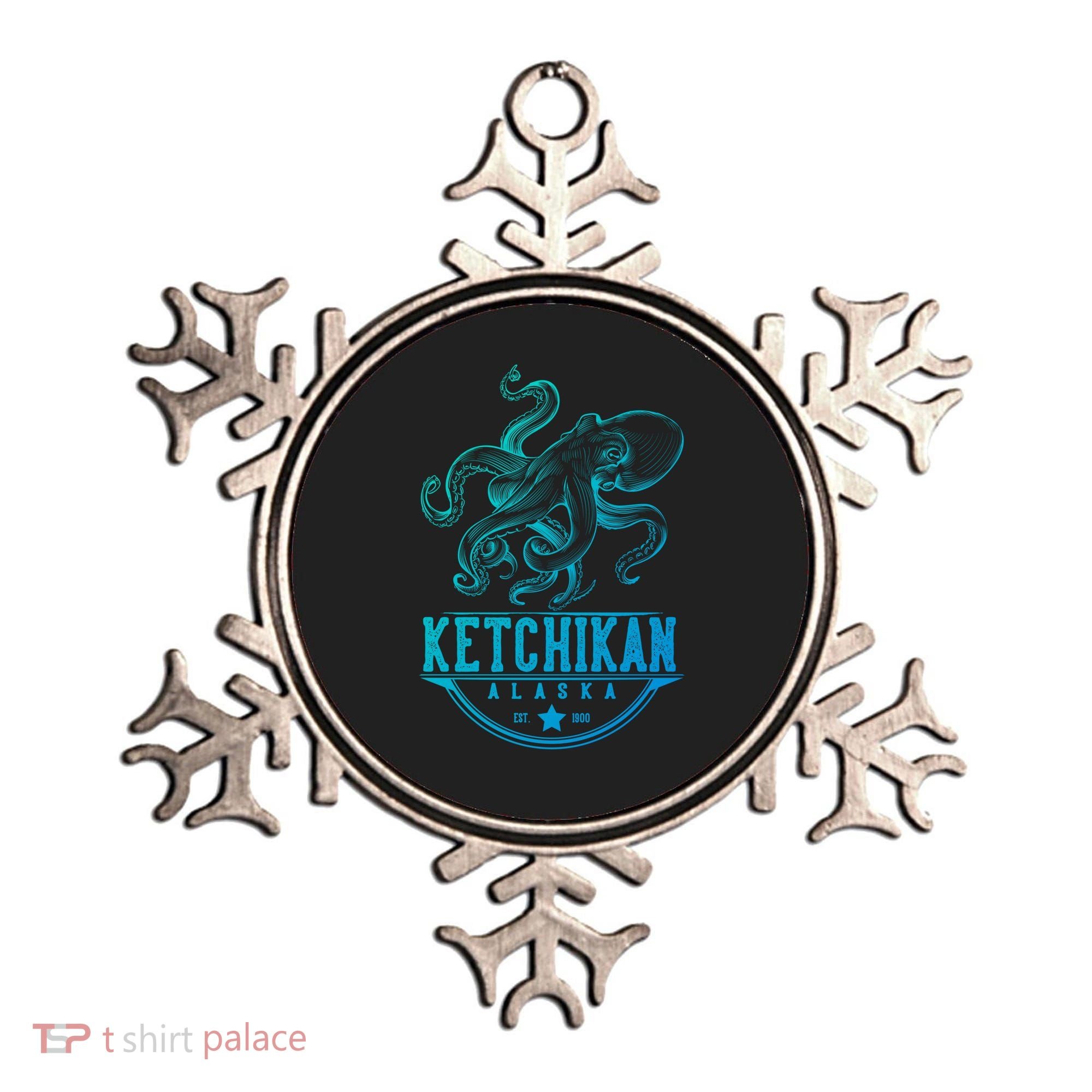 Ketchikan Alaska Octopus Vacation And Cruise Gift Ornament