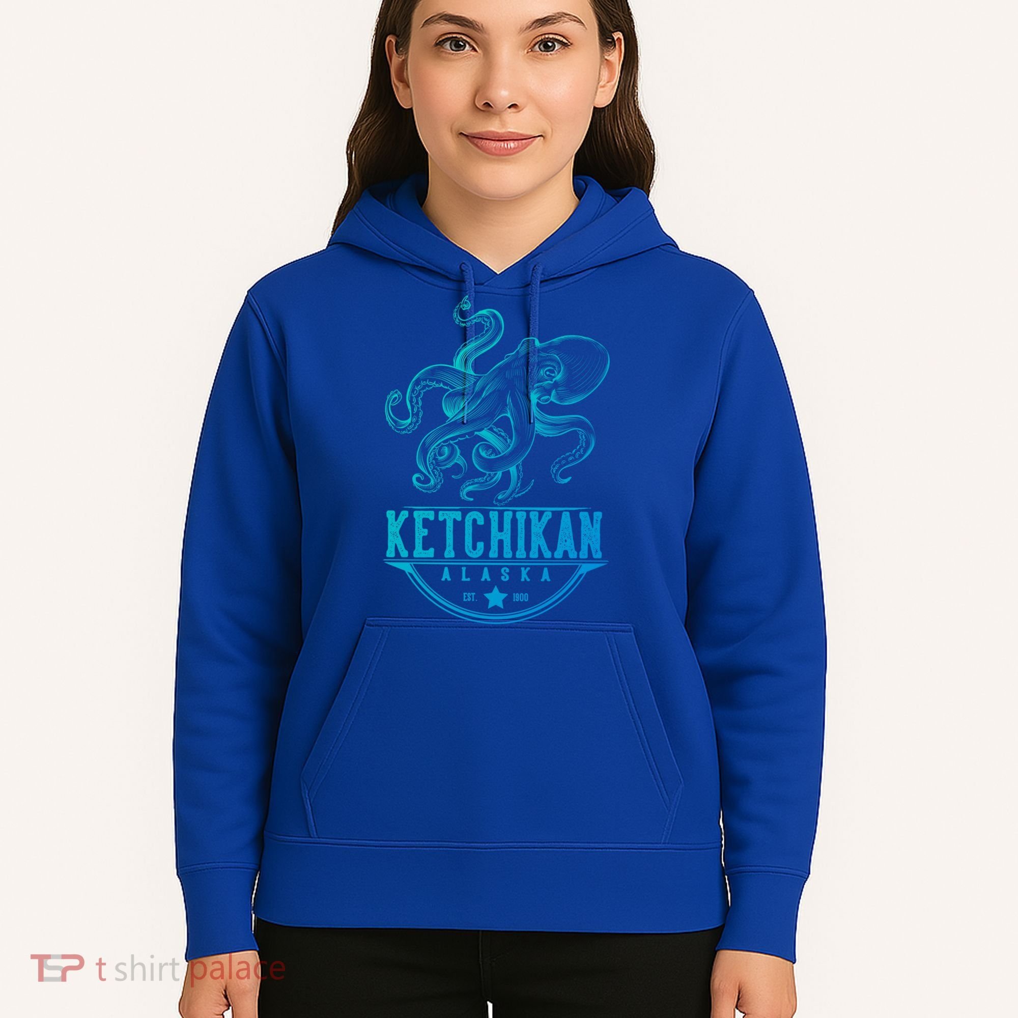 Ketchikan Alaska Octopus Vacation And Cruise Gift Hoodie
