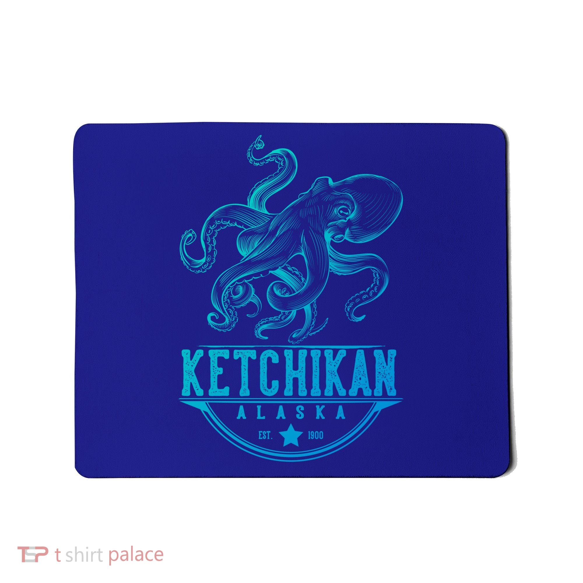 Ketchikan Alaska Octopus Vacation And Cruise Gift Mousepad