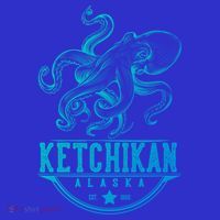 Ketchikan Alaska Octopus Vacation And Cruise Gift Mousepad thumb 1
