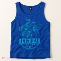 Ketchikan Alaska Octopus Vacation And Cruise Gift Tank Top thumb 2